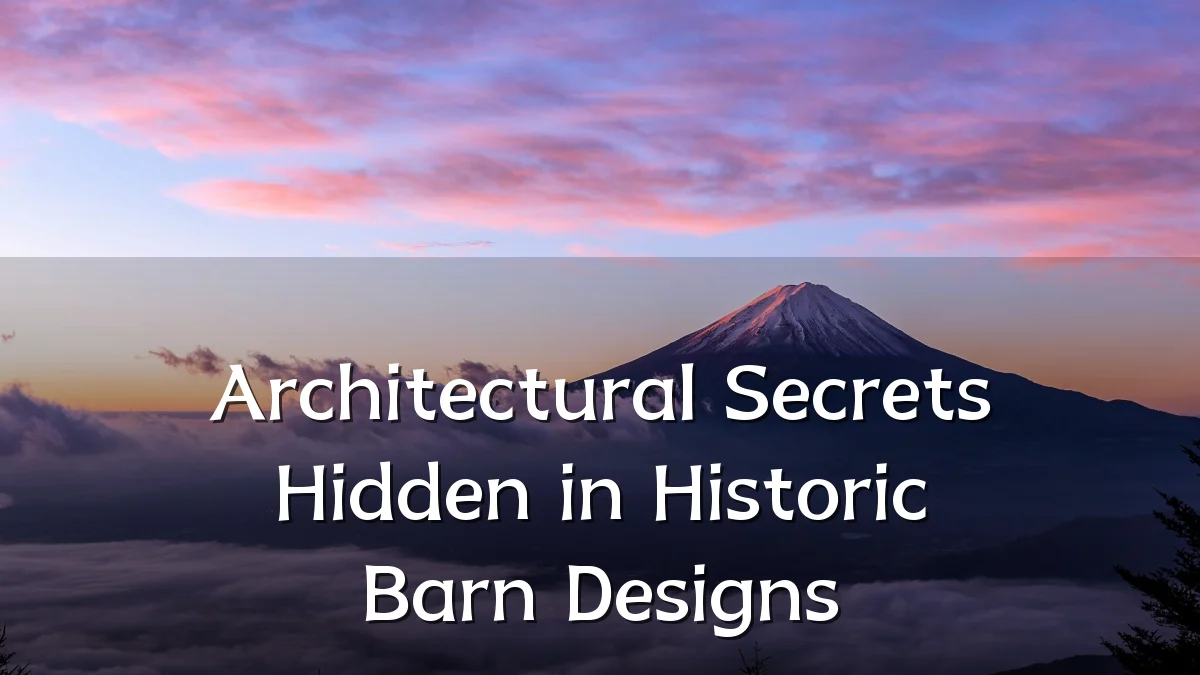 Architectural Secrets Hidden in Historic Barn Designs