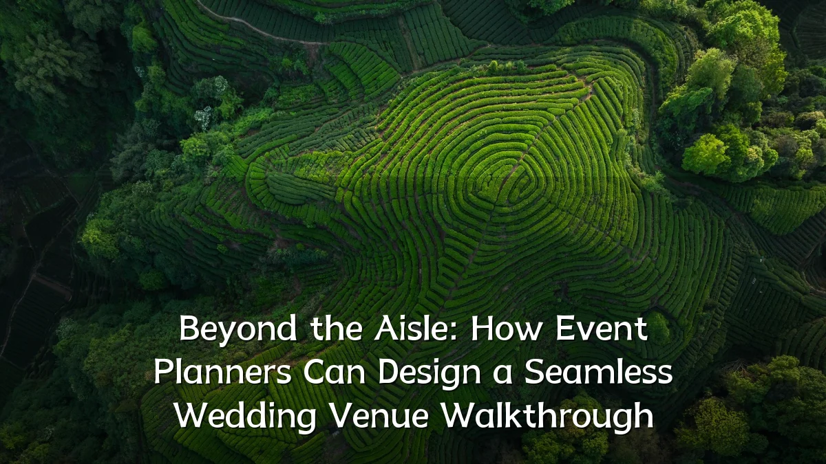 Beyond the Aisle: How Event Planners Can Design a Seamless Wedding Venue Walkthrough