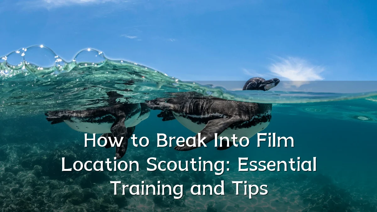 How to Break Into Film Location Scouting: Essential Training and Tips