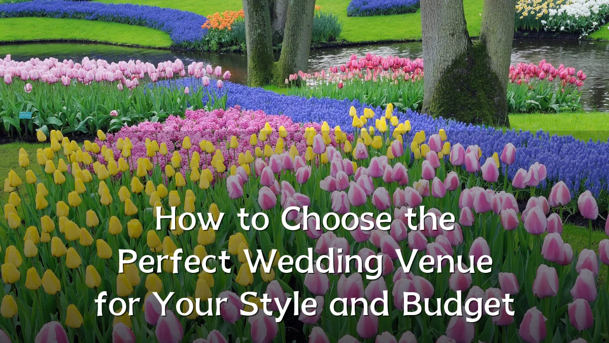 How to Choose the Perfect Wedding Venue for Your Style and Budget