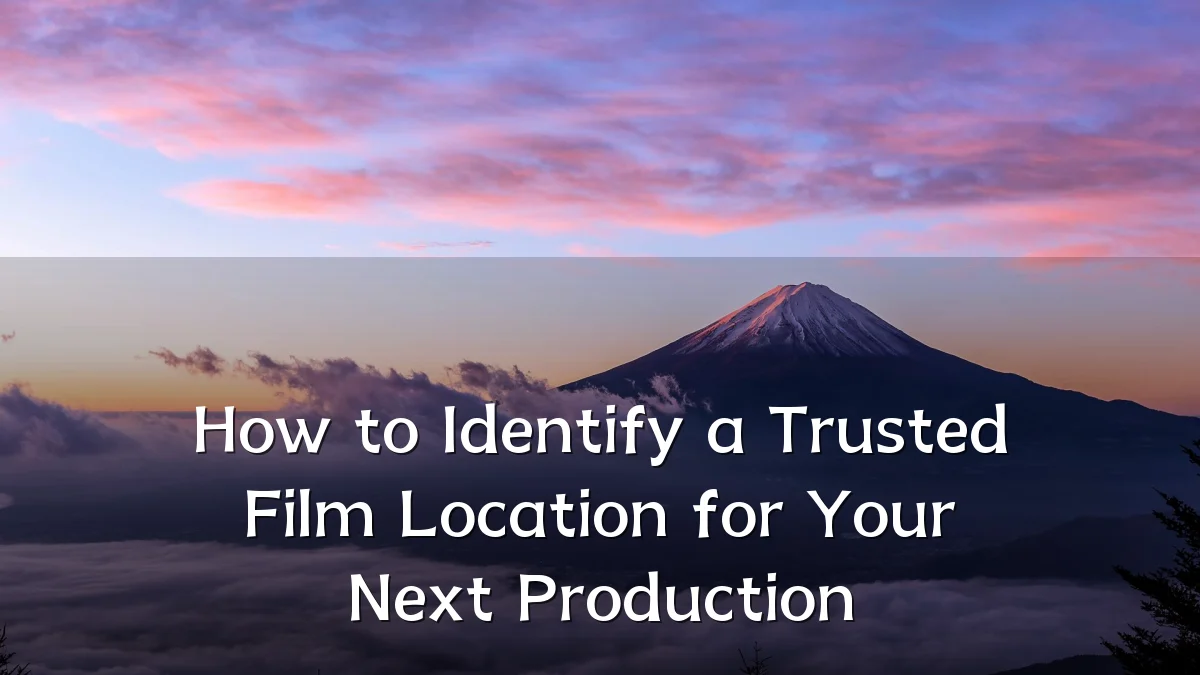 How to Identify a Trusted Film Location for Your Next Production