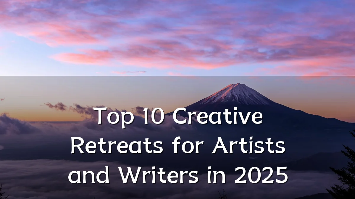 Top 10 Creative Retreats for Artists and Writers in 2025