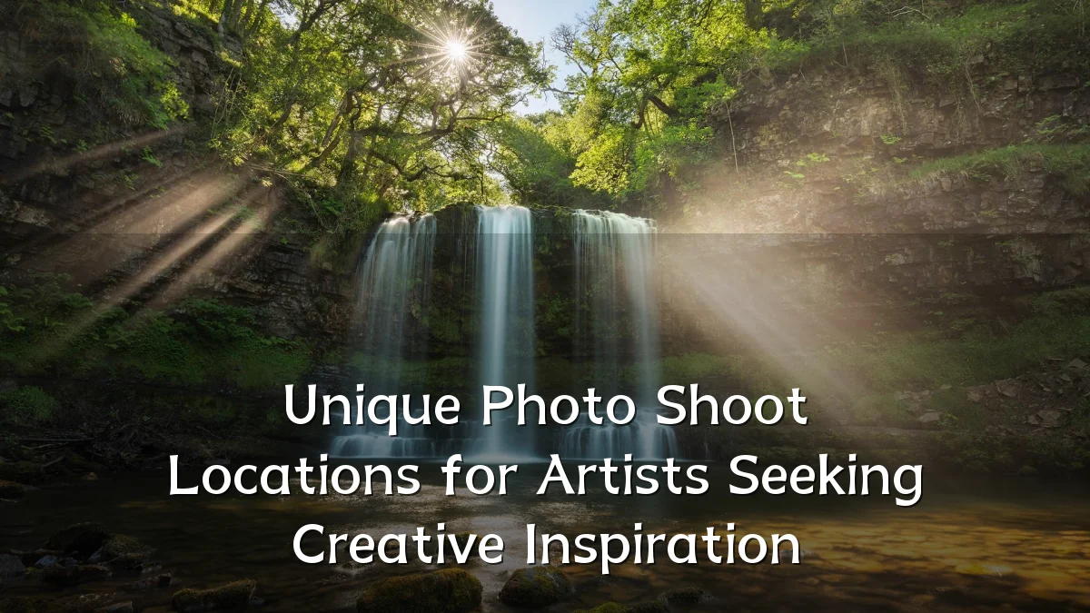 Unique Photo Shoot Locations for Artists Seeking Creative Inspiration