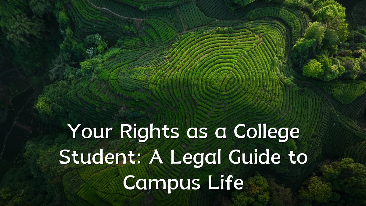 Your Rights as a College Student: A Legal Guide to Campus Life