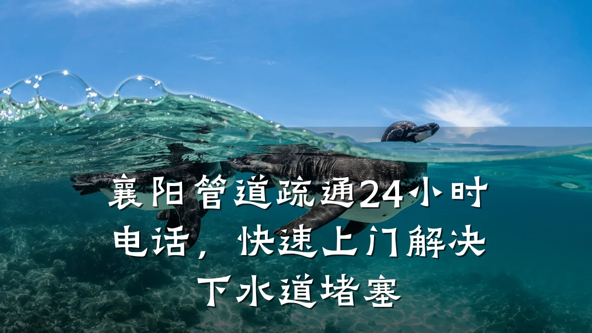襄阳管道疏通24小时电话，快速上门解决下水道堵塞