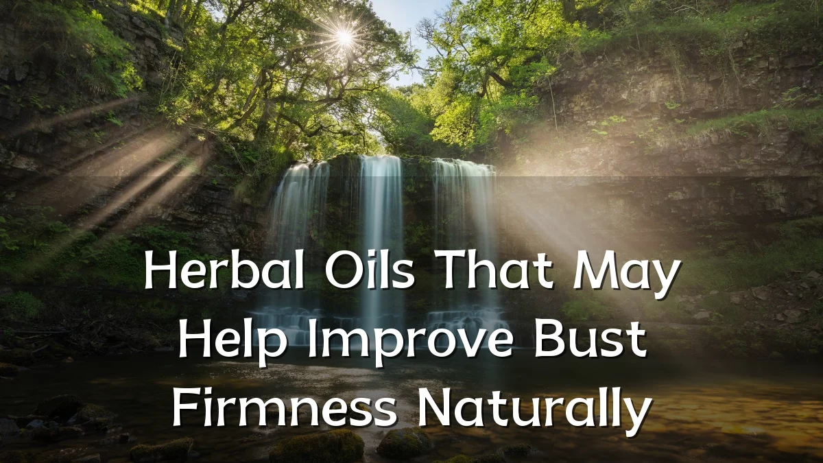 Herbal Oils That May Help Improve Bust Firmness Naturally